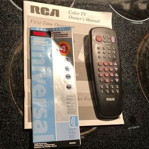 RCA multi brand universal remote